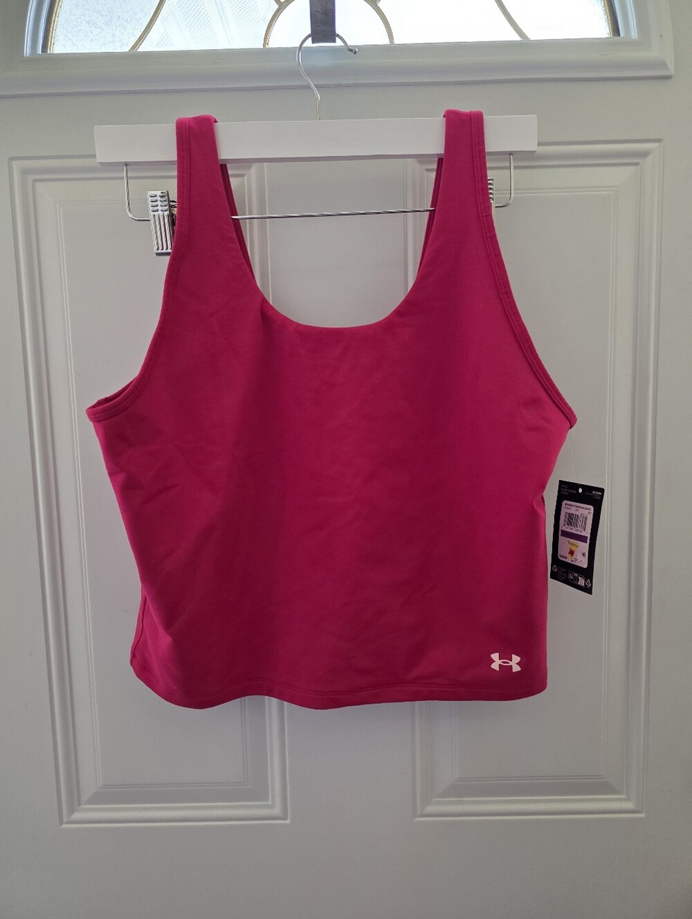 Under Armour Hot Pink Athletic Tank Size 2XL-New With Tags